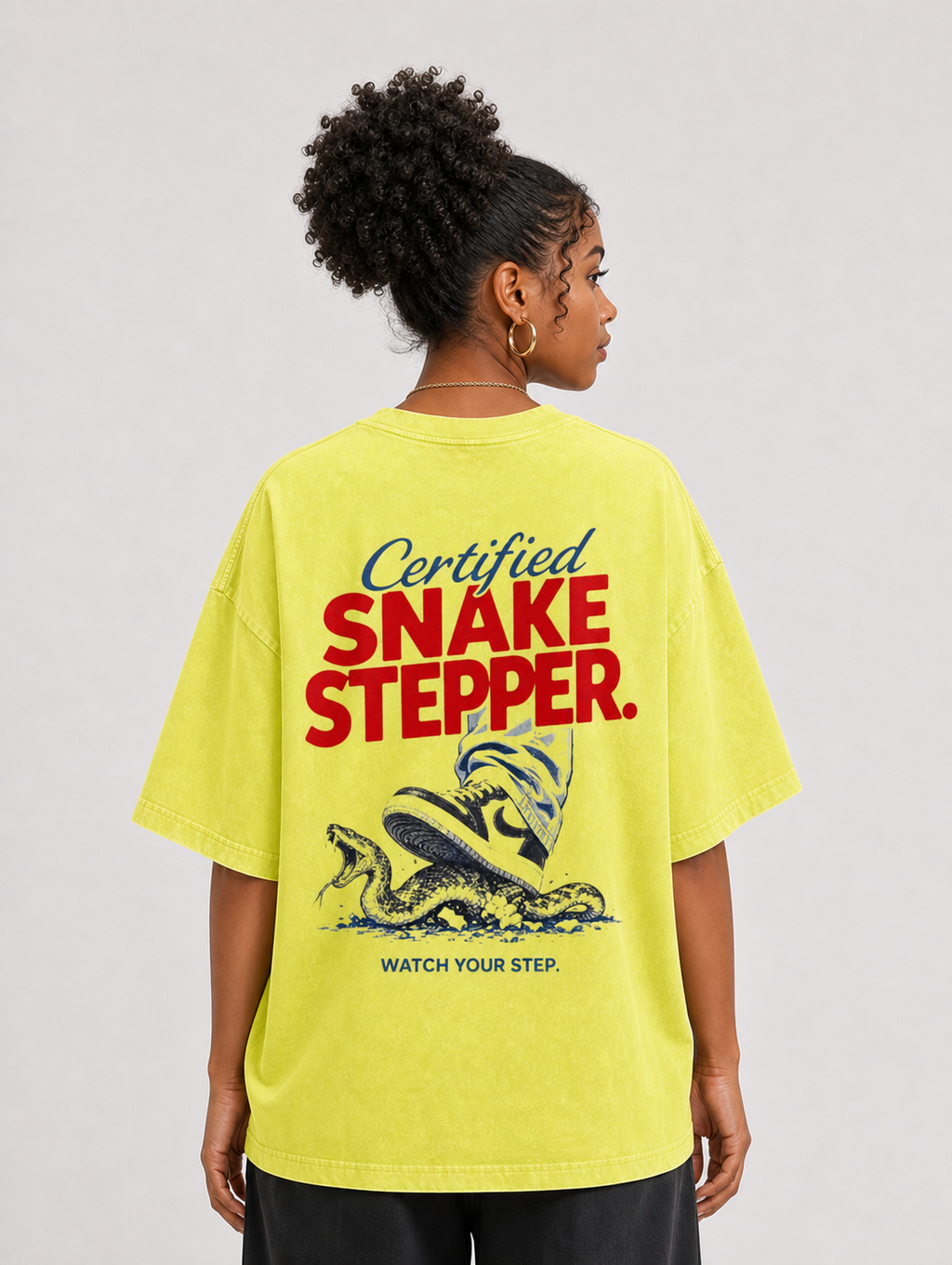 Snake Stepper Oversized T-Shirt