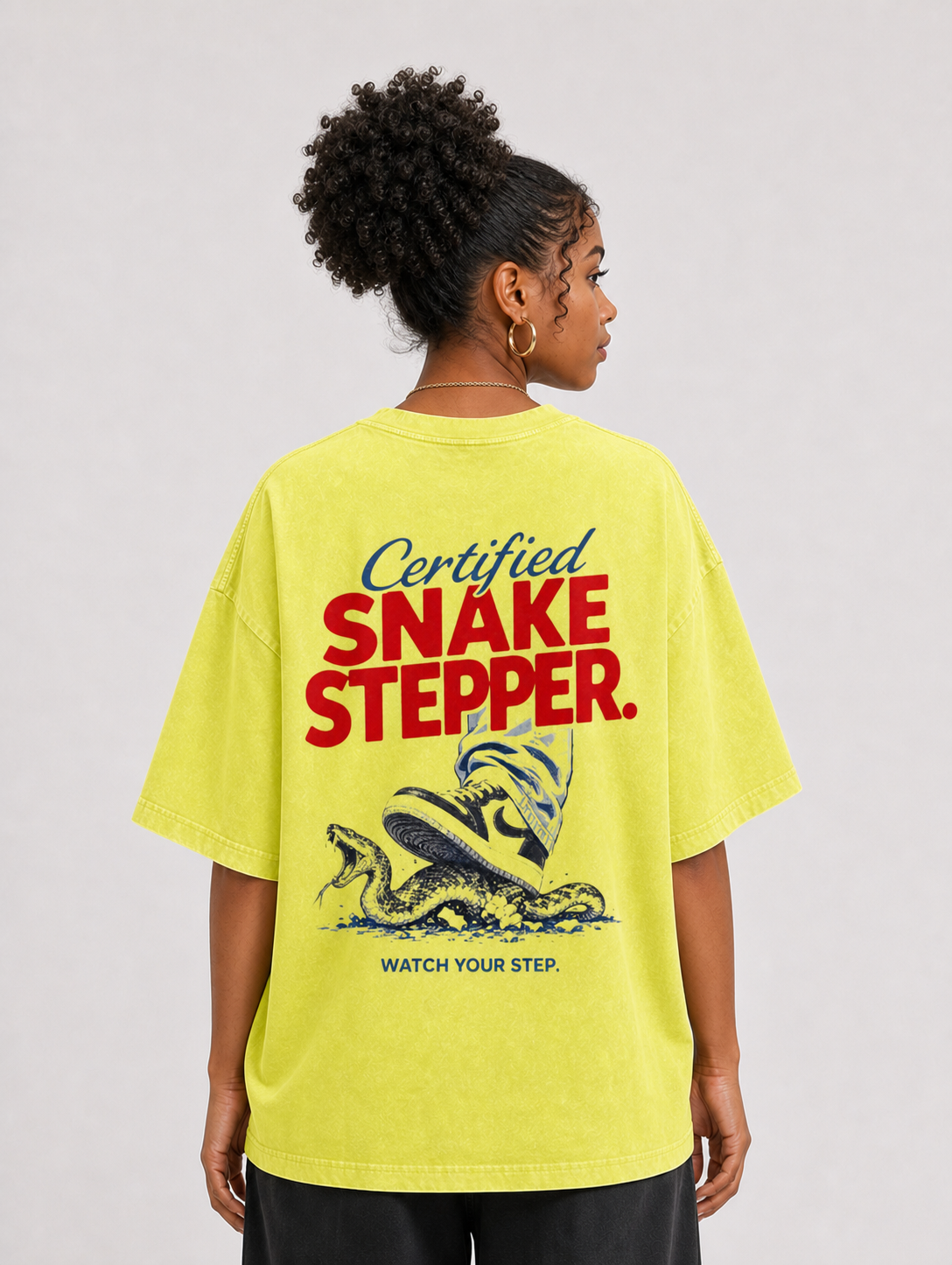 Snake Stepper Oversized T-Shirt