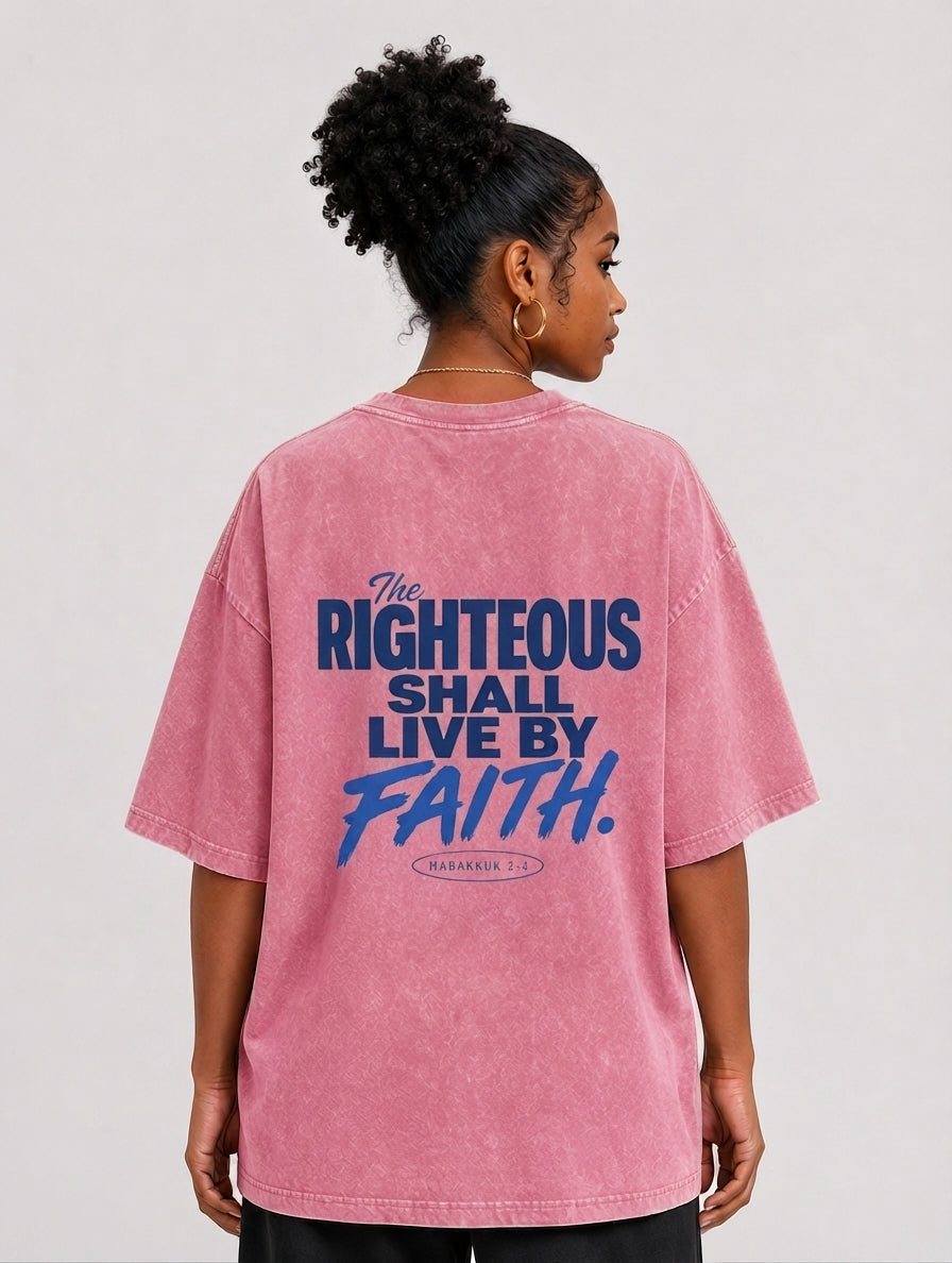 Live by Faith Oversized Tee