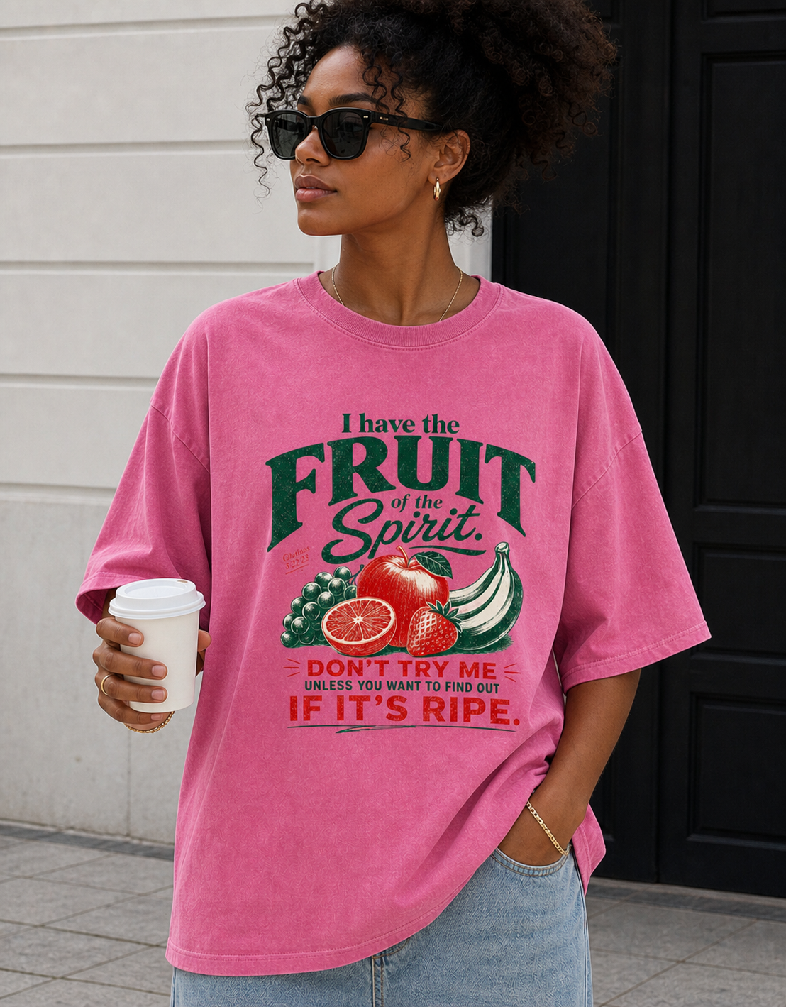 Ripe Fruit Oversized Tee