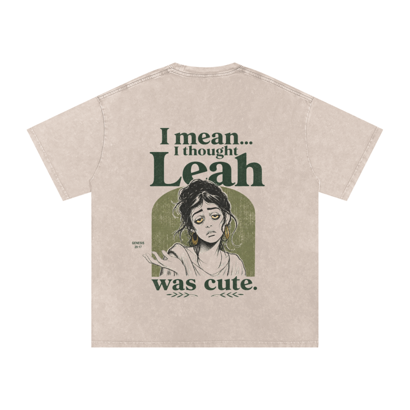 Leah's Cute Oversized Tee