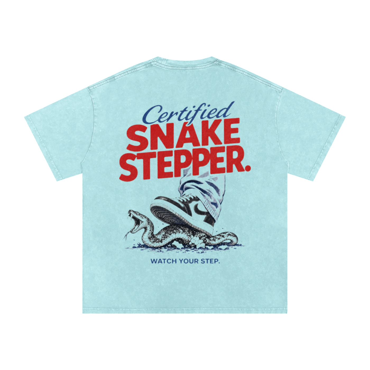 Snake Stepper Oversized T-Shirt