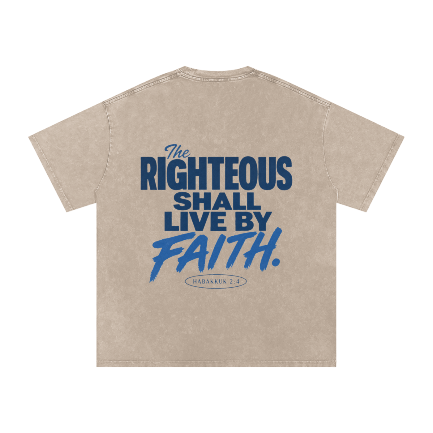 Live by Faith Oversized Tee