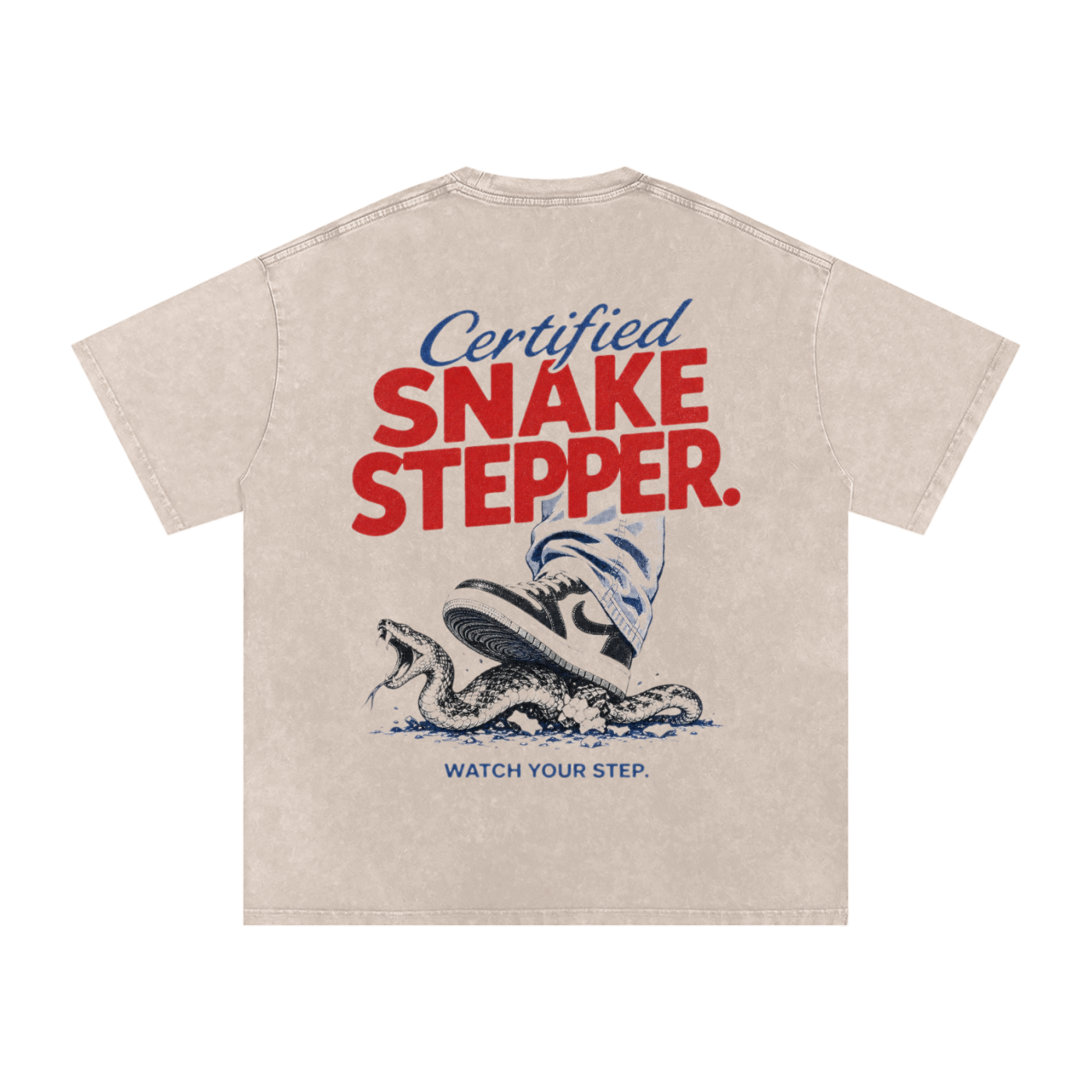 Snake Stepper Oversized T-Shirt