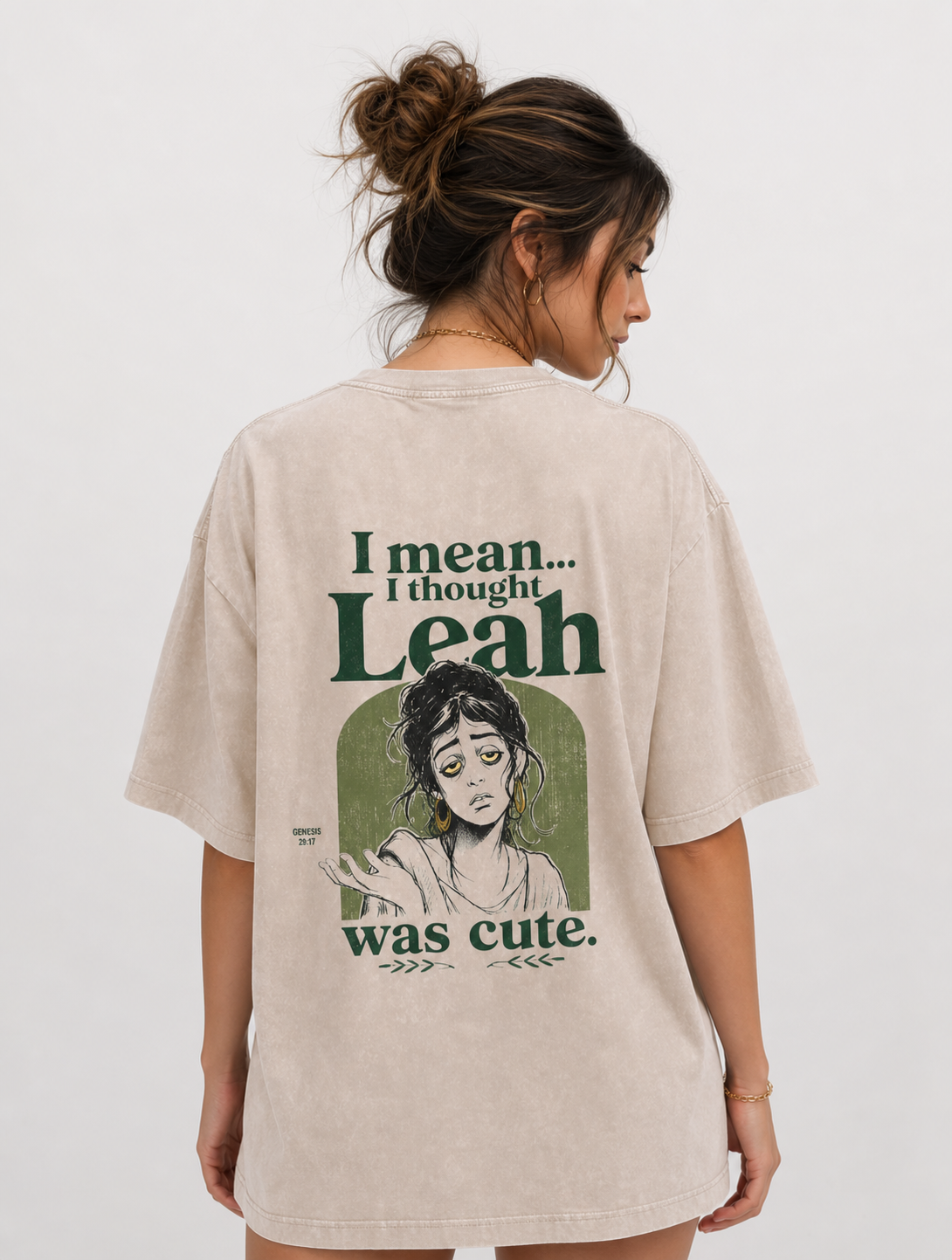 Leah's Cute Oversized Tee
